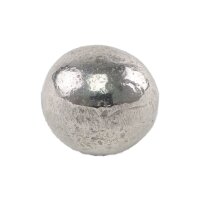 Pewter button round large