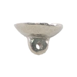 Shield button made of pewter
