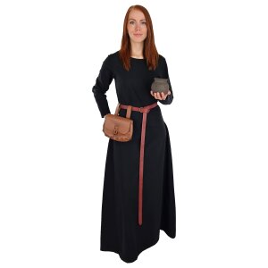 Classic medieval dress or underdress in black...