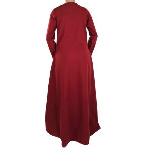 Classic medieval dress or underdress red "Amalie"