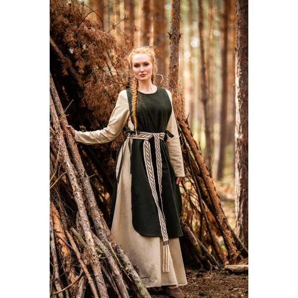 Medieval overdress green "Magdalena"