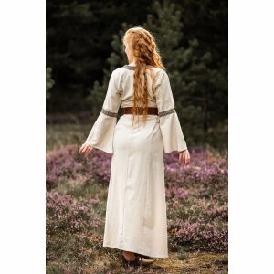 Medieval cotton dress natural "Angie"