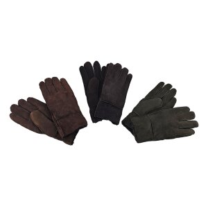 Remaining stock: Genuine lambskin finger gloves dark...