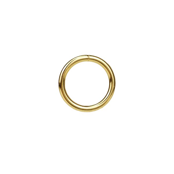 O-ring, ring made of steel 20mm, brass-plated (belt distributor)