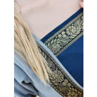 Fantasy medieval dress blue-blue-grey "Eleanor":
