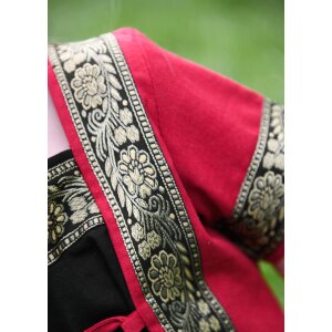 Childrens fantasy medieval dress red-black "Eleanor"