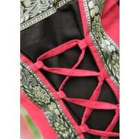 Childrens fantasy medieval dress red-black "Eleanor"