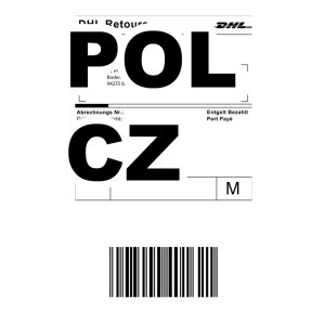 Return label Czech Republic(Ceska Posta), Poland(Poczta...