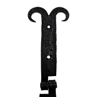 Rustic forged hasp / hasp made of iron