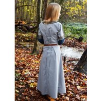 Childrens fantasy medieval dress blue, long sleeve "Eleanor"