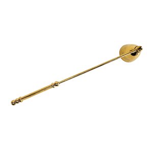 Handmade candle snuffer brass, movable head