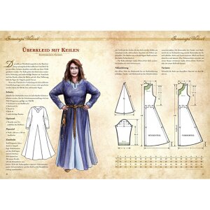 Book Make your own medieval clothing - Viking garments