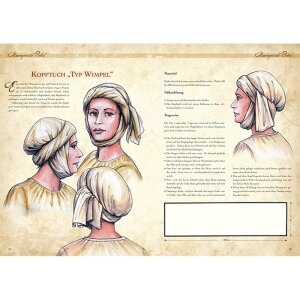 Book Make your own medieval clothing - headwear for men and women