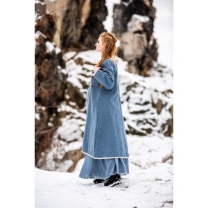 Viking Birka coat dove blue "Skadi"