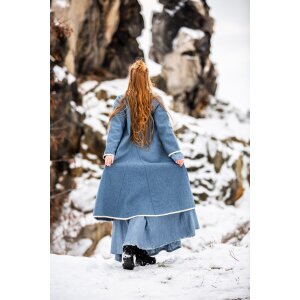 Viking Birka coat dove blue "Skadi"