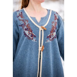 Viking Birka coat dove blue "Skadi"