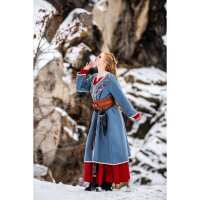 Viking Birka coat dove blue "Skadi"