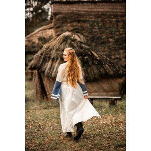 Medieval dress nature/blue “Dorothea”