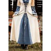 Medieval dress nature/blue “Dorothea”