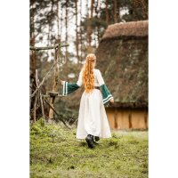 Medieval dress nature/green “Dorothea”