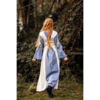 Medieval dress nature/dove blue “Amalia”