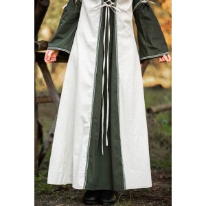 Medieval dress nature/green “Amalia”