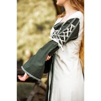 Medieval dress nature/green “Amalia”