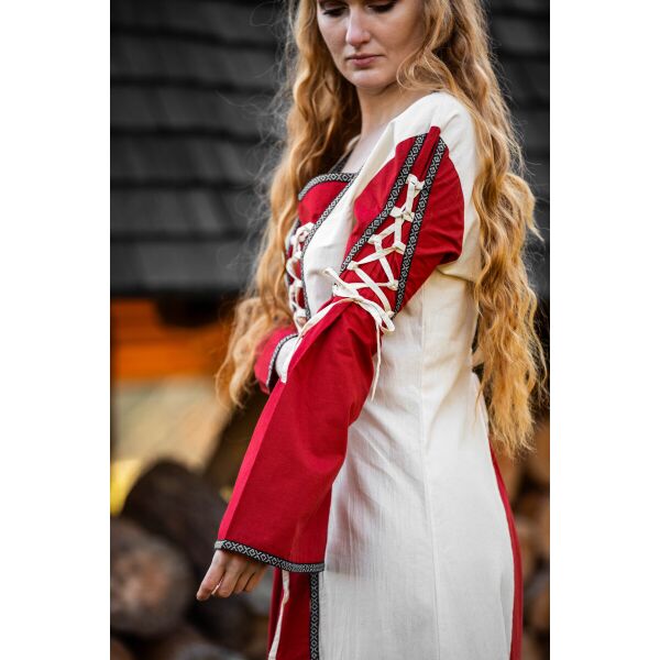 open lace back dress Bliaut Noble Dress - 12th Century Style main image 0