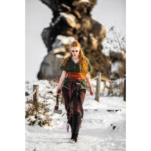 Viking tunic ladies green “Matilda”