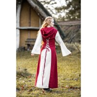 Medieval dress red/natural “Genefe”