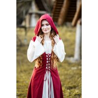 Medieval dress red/natural “Genefe”