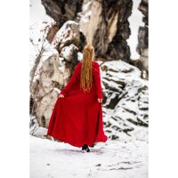 Viking dress 100% linen red “Anna”