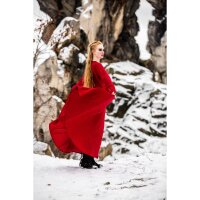 Viking dress 100% linen red “Anna”