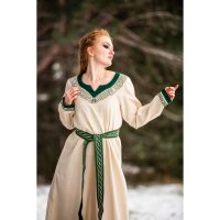 Viking dress nature/green “Lagertha”