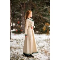 Viking dress nature/green “Lagertha”