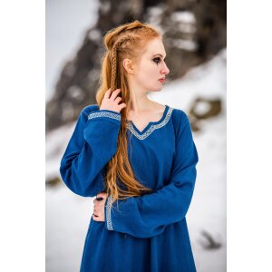 Viking dress blue “Brigida”