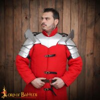 The Questing Knight Medieval Fantasy Pauldrons with Blade Breakers