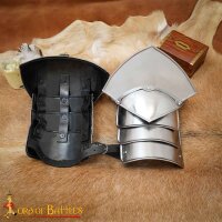 The Questing Knight Medieval Fantasy Pauldrons with Blade Breakers