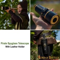 Pirate Spyglass Telescope with Leather Holder