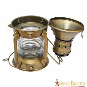 Rustic Vintage Retro Oil Lantern Pure Brass