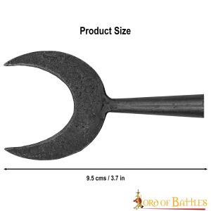 U Shaped Arrowhead Hand Forged Iron Functional