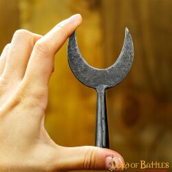 U Shaped Arrowhead Hand Forged Iron Functional