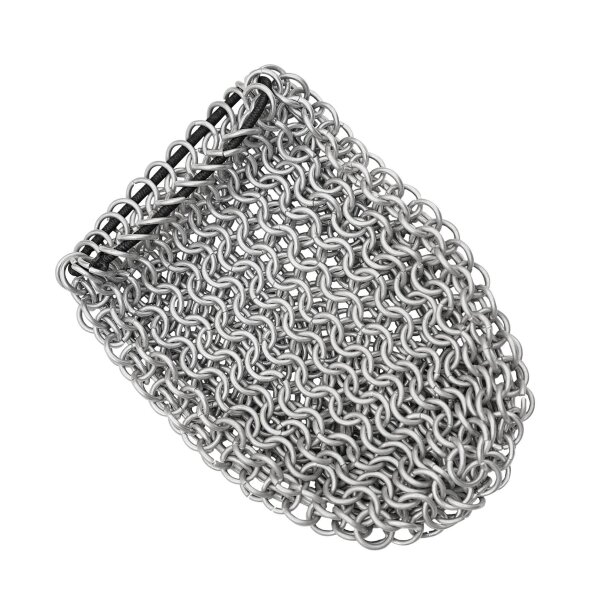 Chainmail Can Koozie with Elastic Closure, 8mm 16 gauge Aluminium Butted Rings