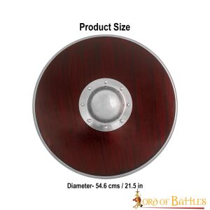 Viking Wooden Round Shield Handmade and Fully Functional