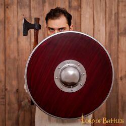 Viking Wooden Round Shield Handmade and Fully Functional