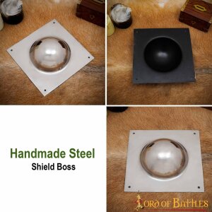 Medieval Steel Shield Boss