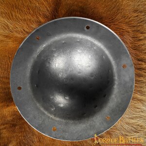 Sturdy Functional Steel Umbo for Viking or Celtic Shields, 12 gauge