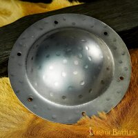 Sturdy Functional Steel Umbo for Viking or Celtic Shields, 12 gauge