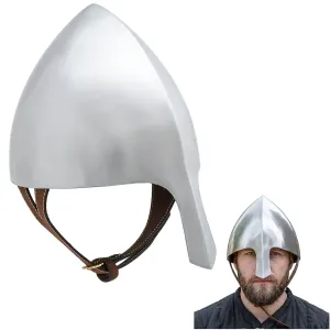 Ołomouc nose guard, 11th century, with leather lining, 12...
