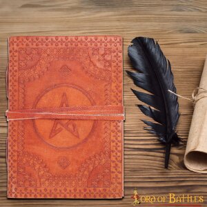 Medieval Pentagram Journal Handcrafted Genuine Leather Diary Notes